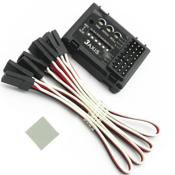 

3 Axis Module Gyro RC Airplane Practical 3D Toy Flight Controller Stabilizer Board Gliders Universal Fixed Wing Accessories