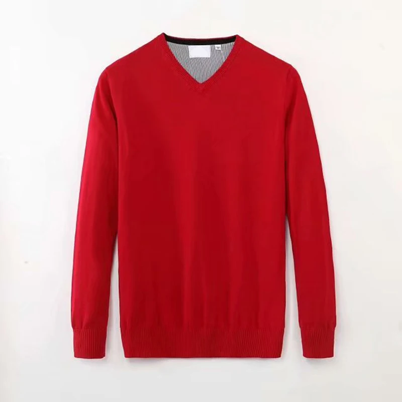 

Men's crocodile V-neck cotton sweater autumn winter jersey Jumper hombre pull homme hiver pullover men Knitted sweaters