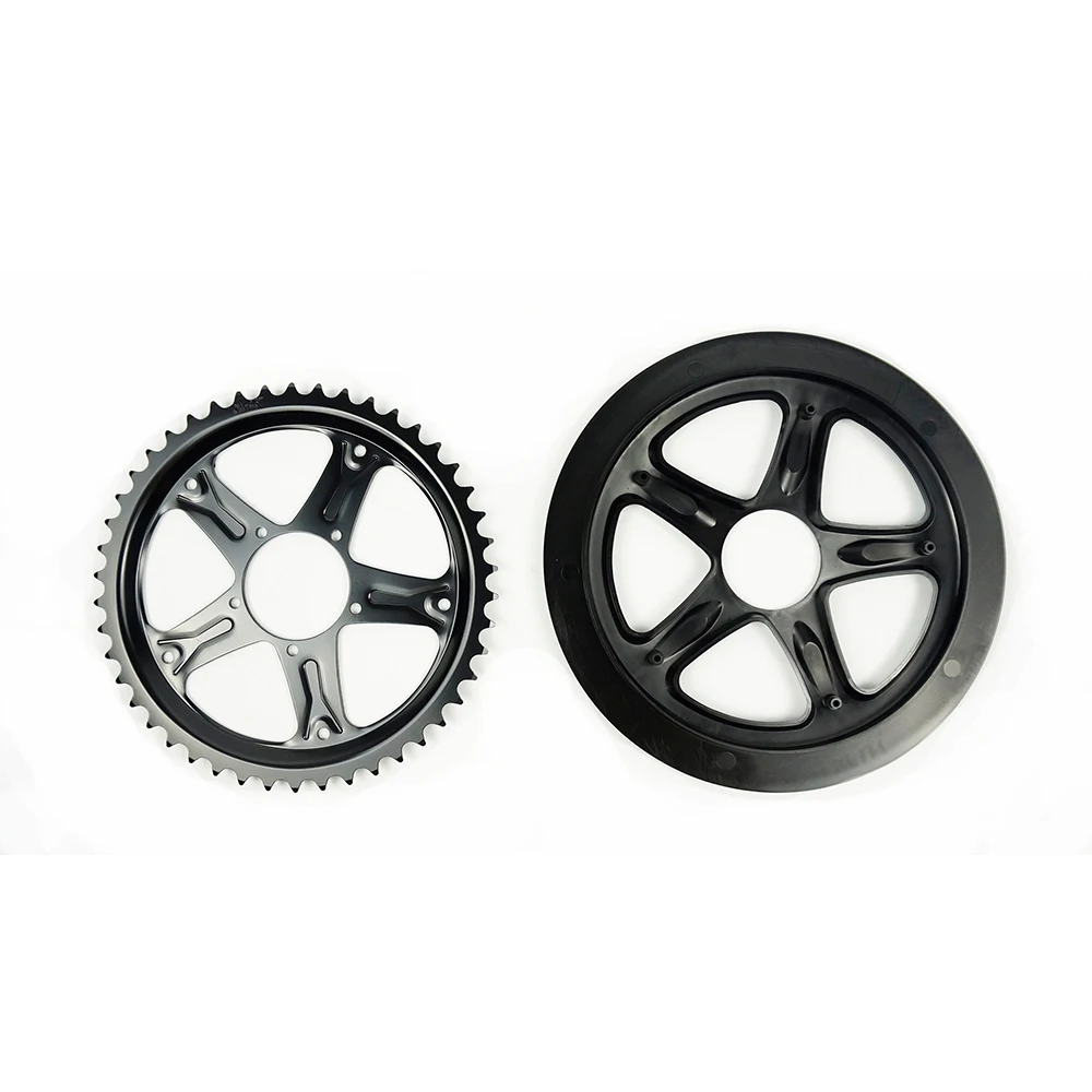 

Bafang 44T 46T 48T 52T Chain Wheel Replacement Chain Guard Bicycle 8fun Center Mid Drive Motor Kits BBS01 BBS02