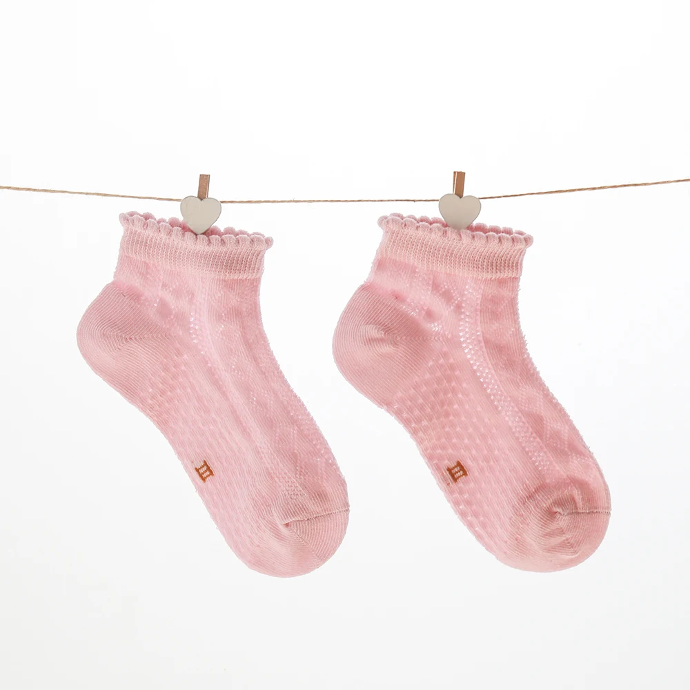 5Pairs Baby Cotton Mesh Socks For Kids