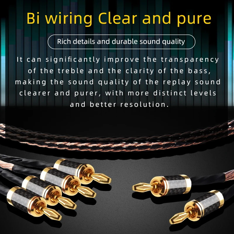 Ataudio Hifi Bi Wiring Speaker Cable Hi 