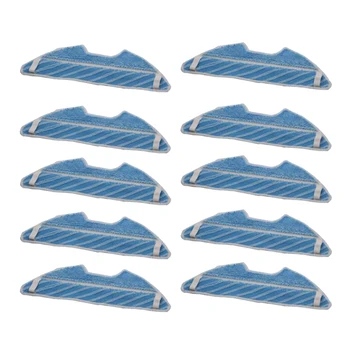 

10pcs Mop Cloth Replacement Mopping Rag For Conga 1290, 1390 Vacuum Cleaners