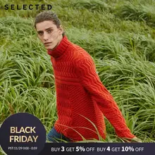 *#Best Price SELECTED Men's Autumn Winter High-necked Woolen Knitted Sweater L|419424551 *#Best Price SELECTED Men's Autumn Winter High-necked Woolen Knitted Sweater L|419424551