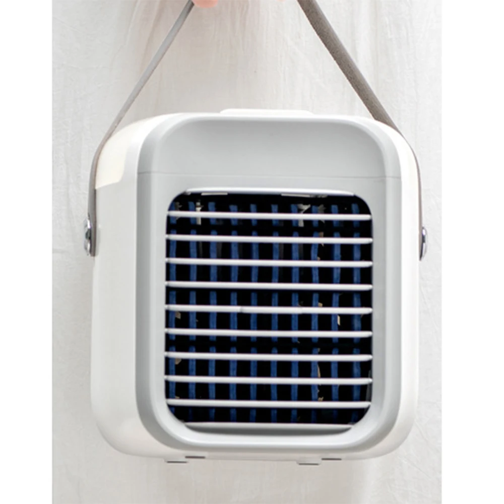 Мини-кондиционер с носветильник кой портативный USB-вентилятор ручкой