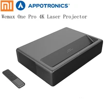 Appotronics WEMAX ONE Pro 4K лазерный проектор домашний кинотеатр тв проектор с коротким фокусом 150 дюймов 7000 люмен Wifi 3D проектор