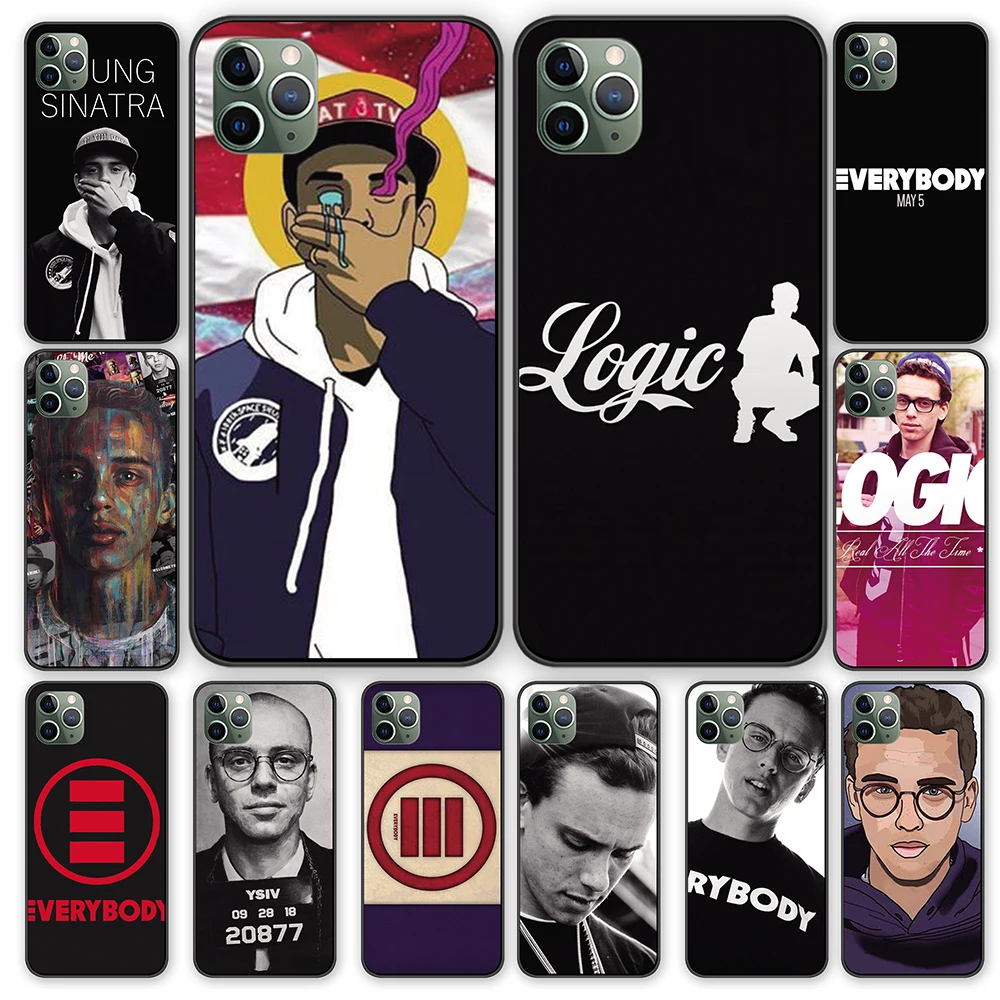 Everybody Logic YSIV черный чехол ТПУ для iPhone 5 5S 6 6s 7 8 Plus X XS XR 11 Pro Max | Мобильные телефоны и