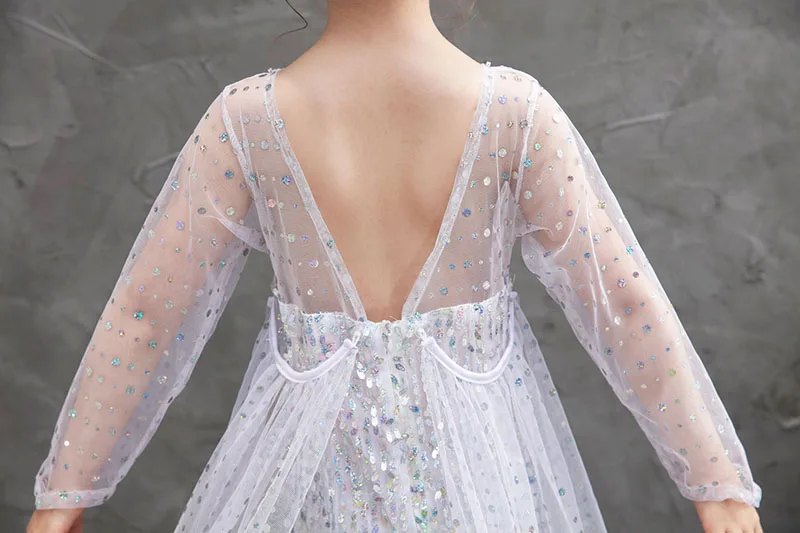 Girls Elsa dress E02-6