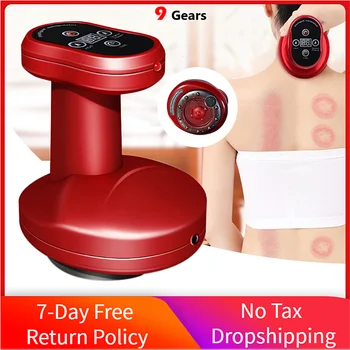 

Electric Cupping Guasha Suction Scraping Slimming Massager Negative Pressure Body Meridian Dredge Physiotherapy Pain Relief