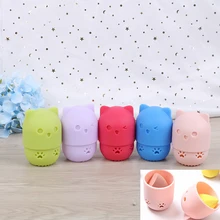 Чехол для сушки, портативный, мягкий, силиконовый, косметический, блендер, губка, коробка, держатель, красота, пудра, пуховка, блендер, держатель, губка, макияж, яйцо