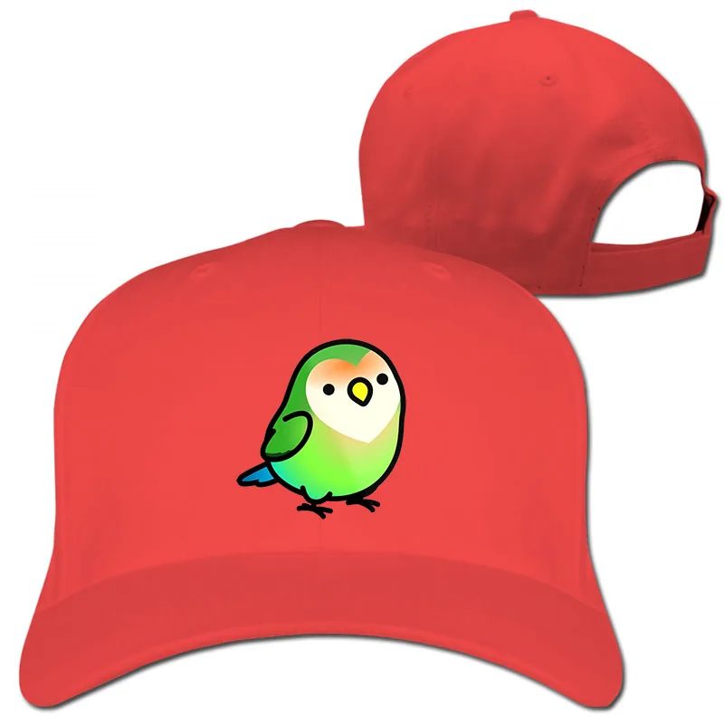 Chubby Seagreen персиковый Lovebird бейсбольная кепка для мужчин и женщин Кепка для водителя грузовика модная Регулируемая Кепка - Цвет: 1-Red