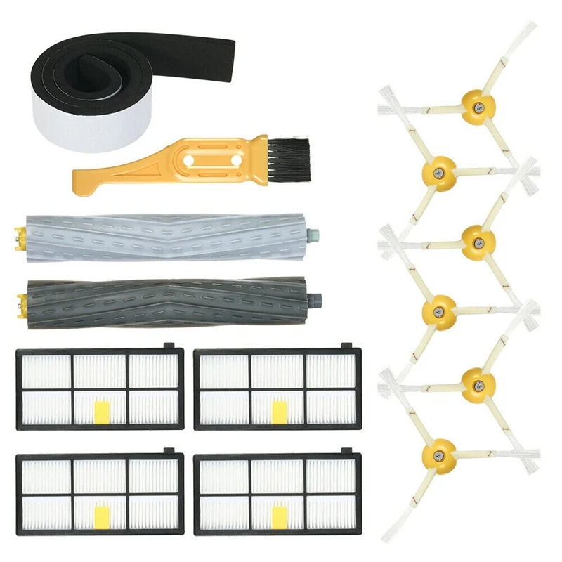 

Hepa Filters Replace Brush Kit Accessories For Irobot Roomba 805 860 861 865 866 870 871 880 885 960 966 980 Series
