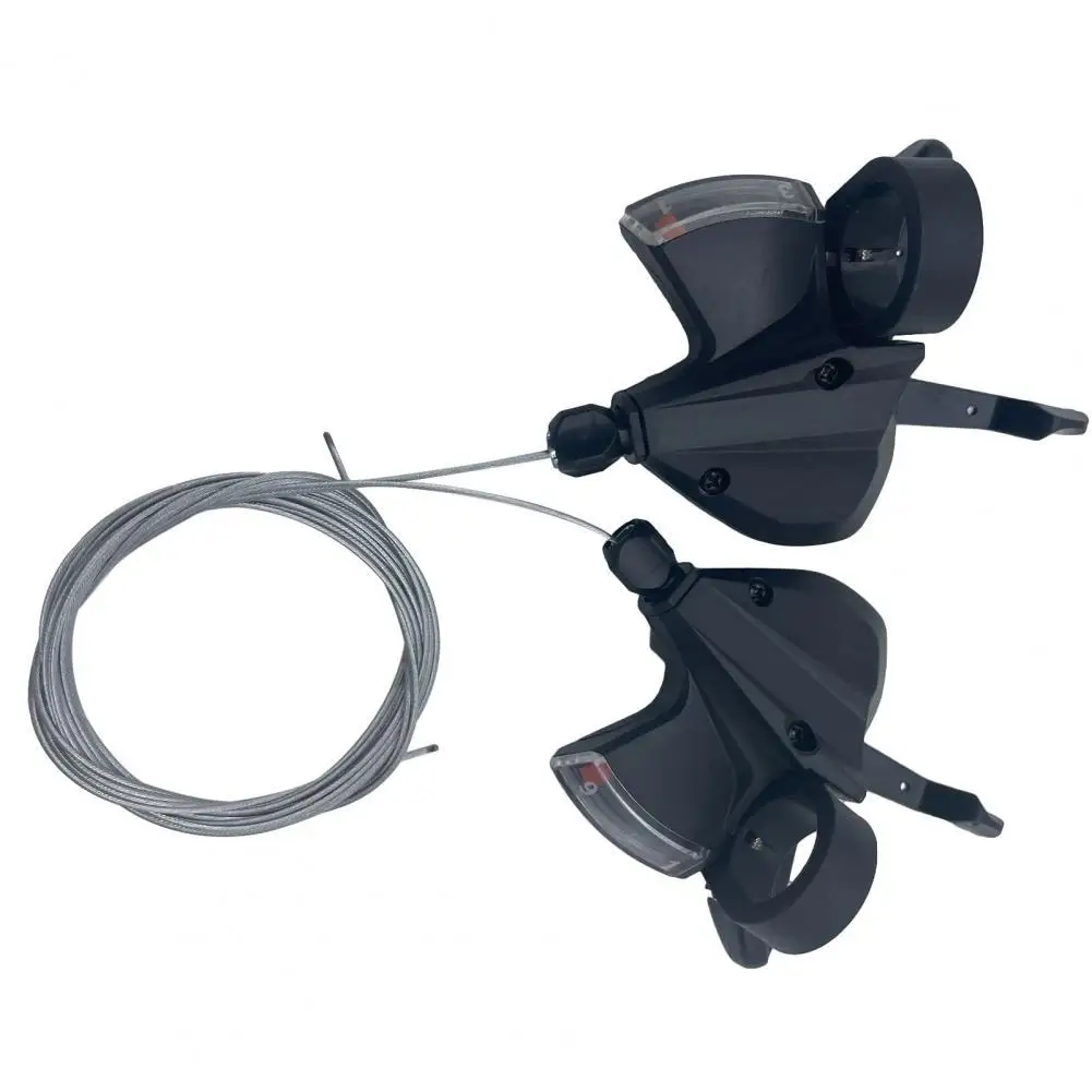 2PcsThumbShiftersSLM370DerailleursABSNoiseReduction3x9Speed