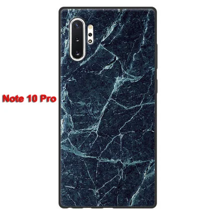 Для samsung Galaxy Note 10 чехол Note10 Pro plus Note10+ задняя крышка полная защита чехол Дерево камень стиль для samsung Note10+ 5G - Цвет: Note 10 Pro