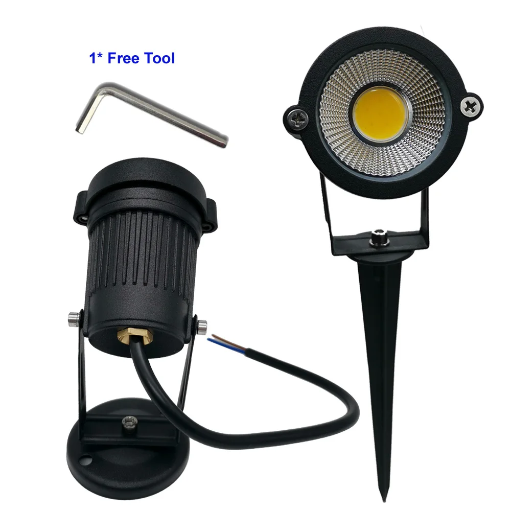 Светодиодные COB лампы для газона 3 Вт 5 7 9 Вт|lawn lamp|garden lights spotled lawn |