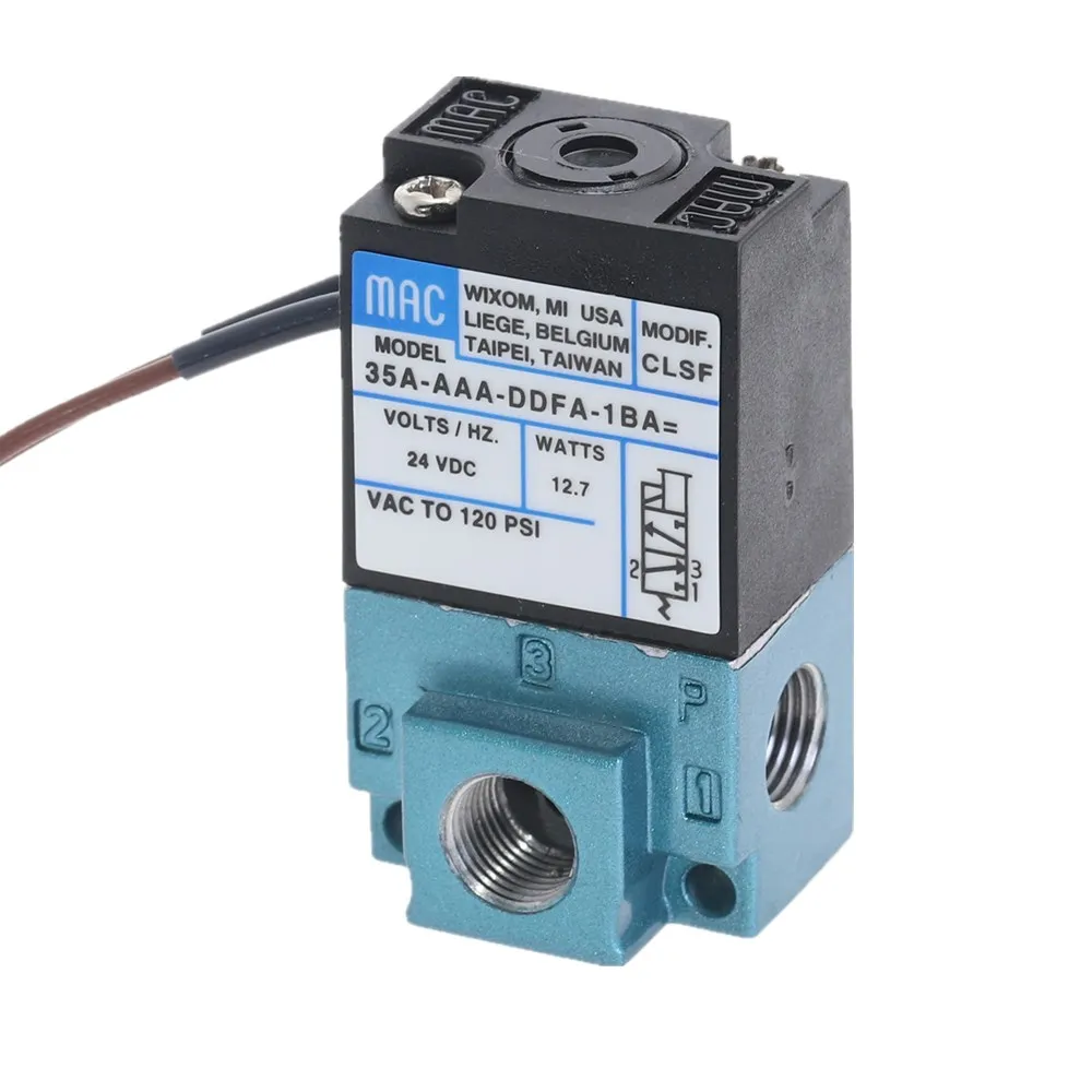 MAC 3 Port Electronic Boost Control Solenoid Valve DC12V 5.4W 35A-AAA-DDBA-1BA