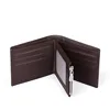 Men Wallet Genuine Leather Casual Bifold Wallet Design Card Holder Organized Slim 6