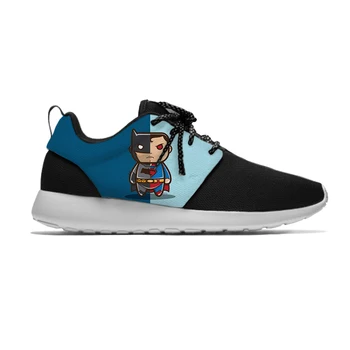 

batman superman Superhero Fashion Kids Sport Running Shoes Casual Breathable Lightweight 3D Print Sneakers Boys Children Girl