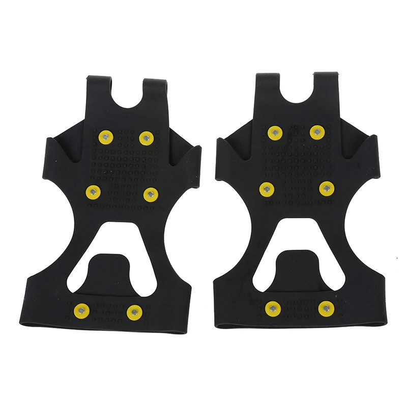 

Black 6 teeth Outdoor Fishing one - touch anti - slip shoes L (26.0~28.0cm)