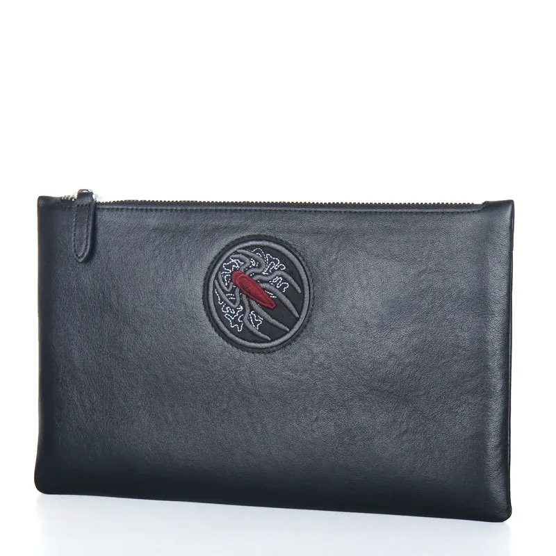 

New Style Men Clutch Bag 2019 Korean-style Business Clutch Bag Soft Genuine Leather Men's Handbag Clutch Genuine Leather Briefca