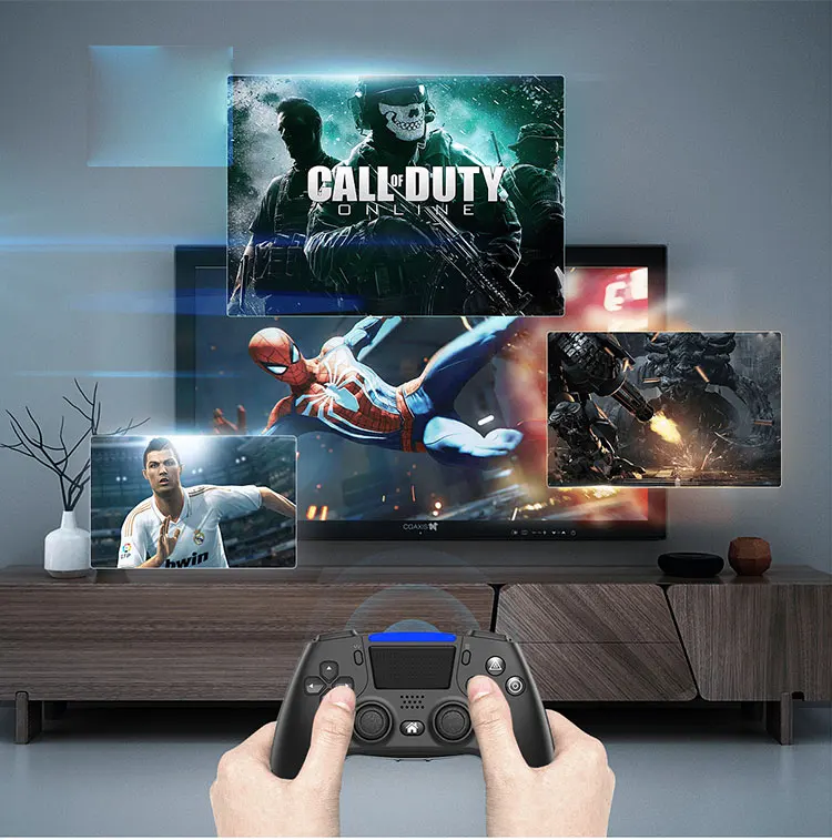 

AOLION Bluetooth Wireless Joystick for PS4 Controller Fit For mando ps4 Console For Playstation Dualshock 4 Gamepad