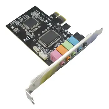 

PCI-E Sound Card 5.1Channels Express Sound Card for PC Computer Extension Card