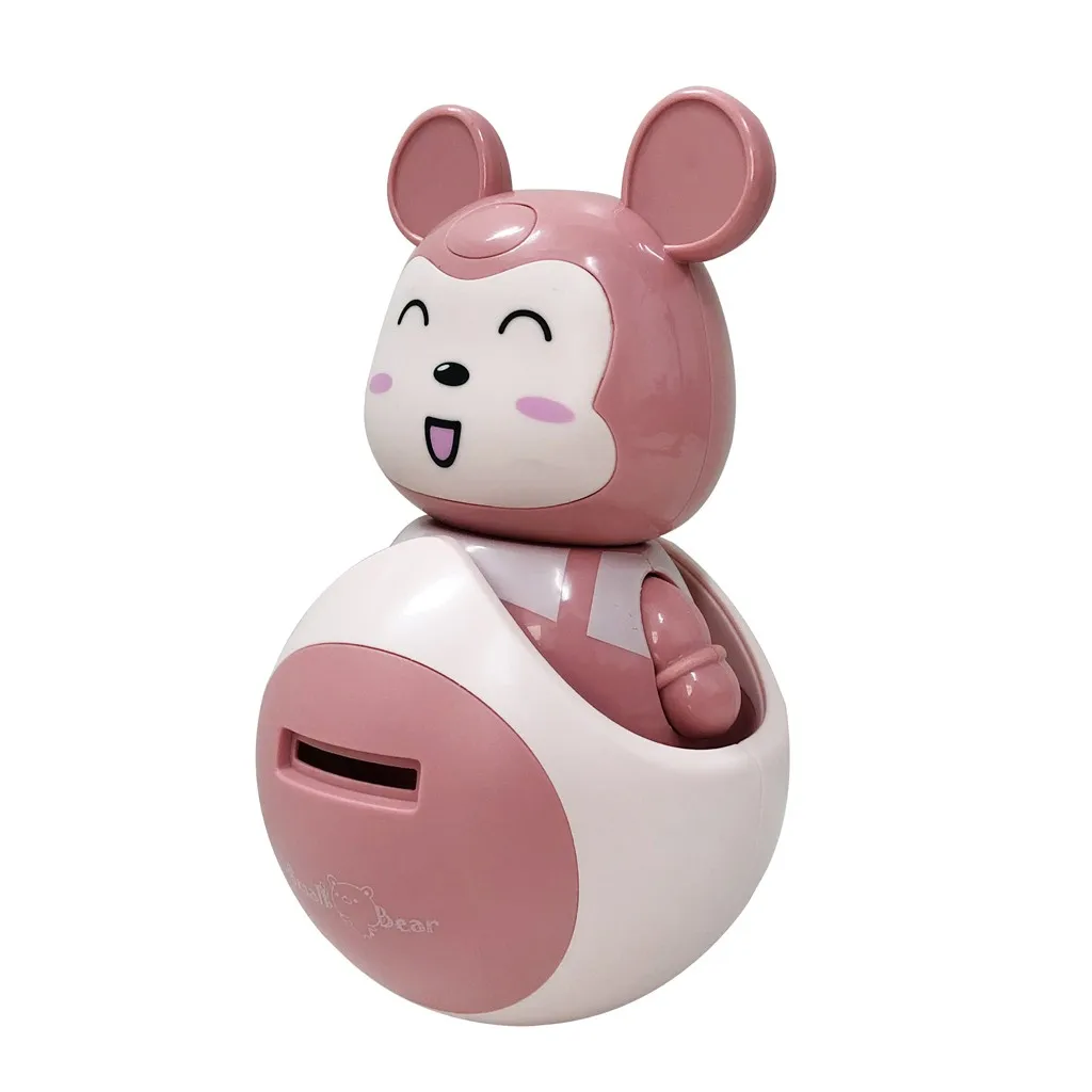 Для раннего обучения детей забавные обучающие игрушки для детей Pigg Bank милый медведь вор копилка игрушка Автоматическая копилка для экономии денег Y108