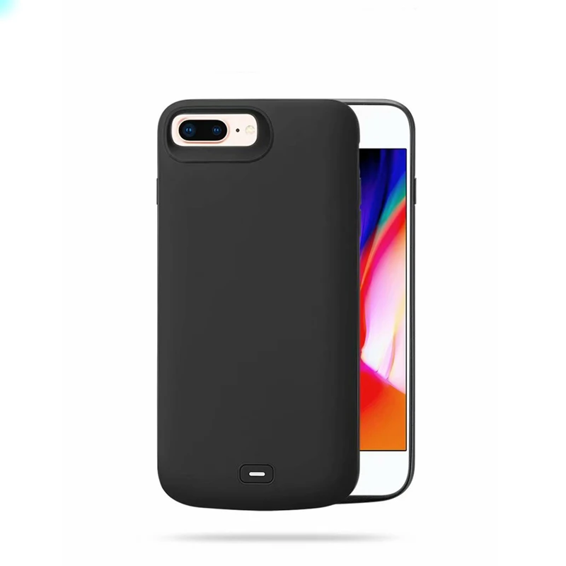 Чехол для зарядного устройства для iPhone 5, 6, 6s Plus, 7, 8 Plus, X, XS,, чехол для аккумулятора, тонкий, 4000-8000 мА/ч, внешний аккумулятор