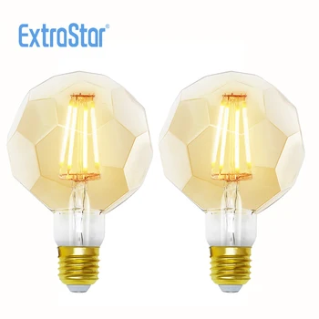 

Baysidestar.com®LED bulb festoon E27/4W 2200K, filament bulb soft LED light Vintage single