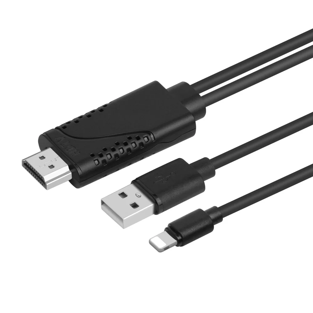 1 м Plug And Play 1080P HDMI кабель для устройства Aplle подключение ТВ же кабель Sreen