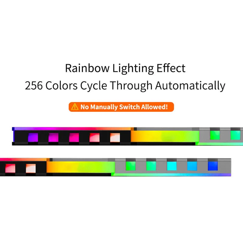 Охлаждающий кулер для радиаторов Аксессуары радиатора 2 шт. светодиодный RGB PC комплект высокого качества
