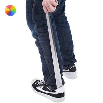 

Shoehorn Professional Stainless Steel Long Handled Metal Shoe Lifter Shoe Horn For Seniors Elderly Children Rust Resistant XBFF