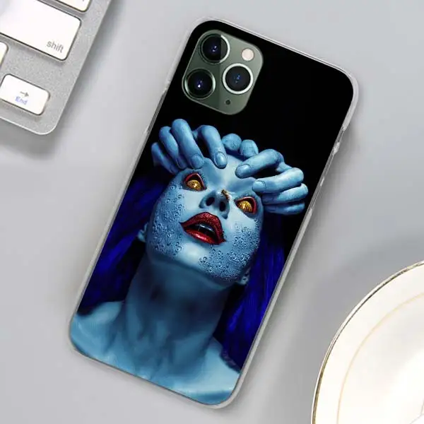 American Horror Story телефонные чехлы для Apple iPhone 11 Pro Max X XR XS MAX чехол для iPhone 6 6s 7 8 Plus 5 5S SE чехол - Цвет: H01
