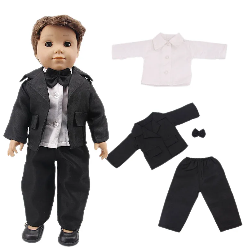 Doll School Uniform Clothing High Quality For 18 Inch American&43 Cm Born Baby Our Generation Birthday Girl's Toy Gift