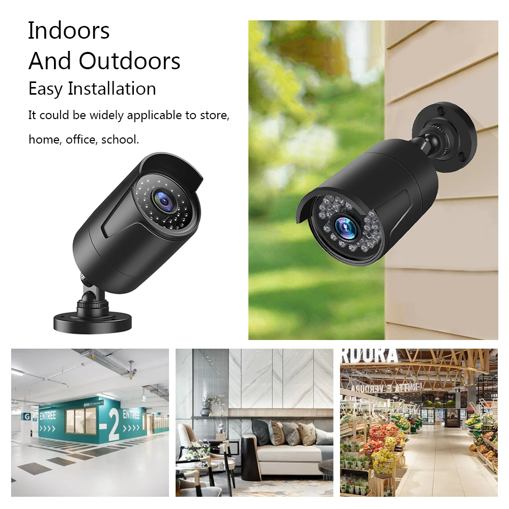 NVR 8CH 1080P видео рекордер Домашняя безопасность 4 шт. ip-камера CCTV безопасности Беспроводная система видеонаблюдения Комплект для улицы