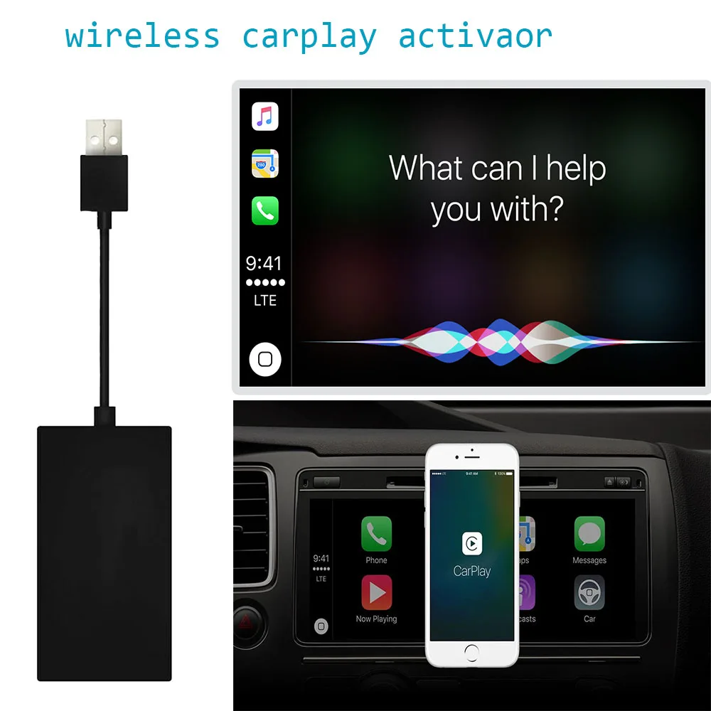 CarPlay беспроводной активатор для Audi Porsche Wolkswagen Volvo оригинальный автомобиль с |