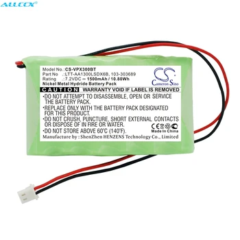 

Cameron Sino 1500mAh Battery 103-301179, 103-303689 for Visonic PowerMaster 30 Control Panel,PowerMax Complete control panel