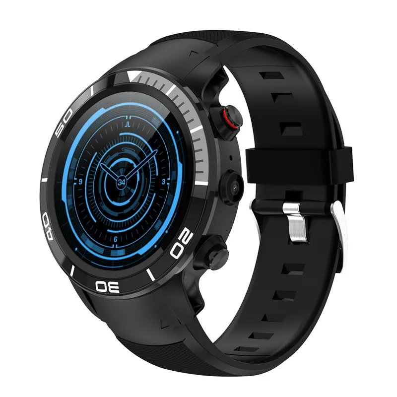 

IP68 Waterproof Men H8 Android 7.1 Smart Watch Phone with 4G SIM Card Camera GPS Wifi Bluetooth Heart Rate Monitor Voice Control
