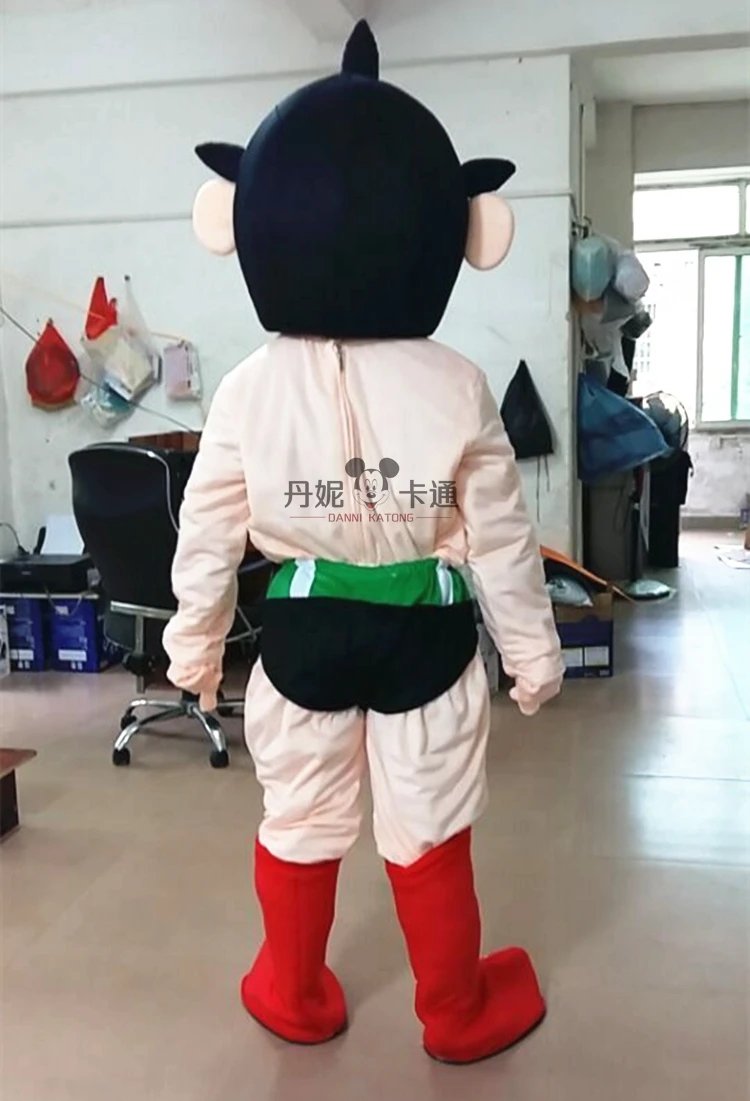 Astro Boy маскарадный костюм нарядное платье карнавальный костюм Взрослый размер мультяшный персонаж милый маскарадный костюм для Хэллоуина вечеринки