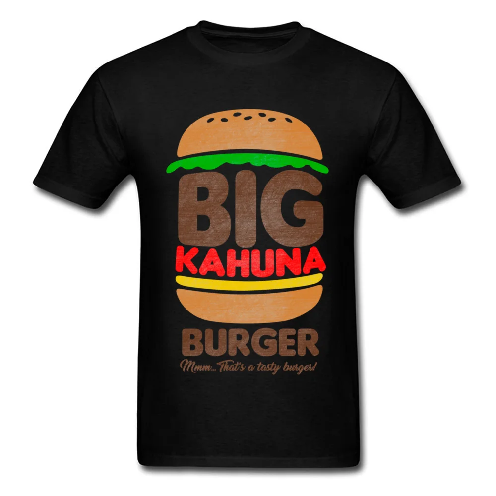 Большая футболка Kahuna Burger мужские Забавные топы летняя мужская хлопковая одежда