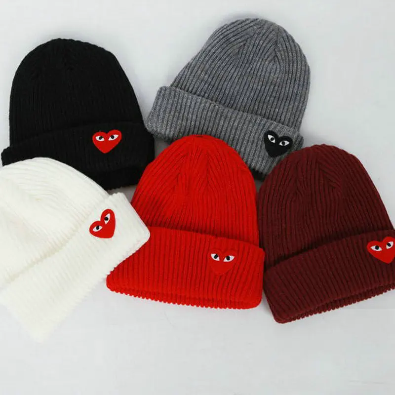 Зимние шапки для женщин Новые облегающие вязаная флуоресцентная шапка в форме