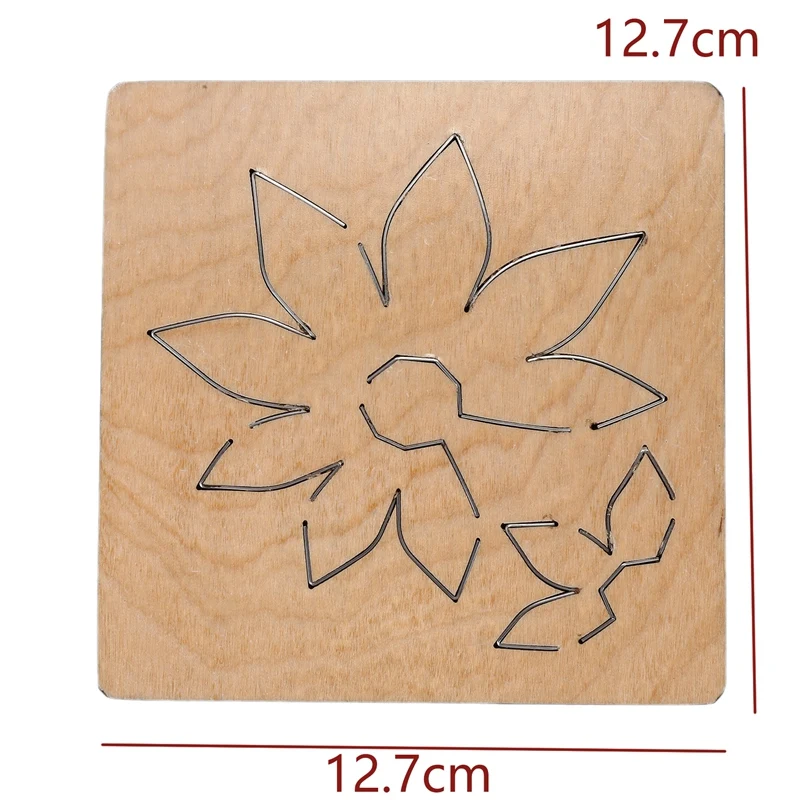 Fashion-Folding Floret DIY Wooden Mould Cutting Dies for Scrapbooking Thickness