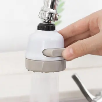 

Moveable Kitchen Tap Head 360 Degree Rotatable Faucet Water Saving Filter Sprayer Lightweight Home Accessories