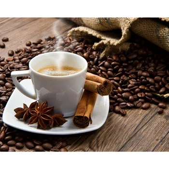 

Full Square Diamond Painting Coffee 5D Diy Diamond Diamond Embroidery Rhinestone Wall Art Home Decor Painting Gift