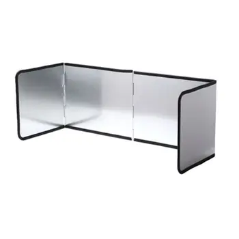 

Oil Splash Protection Shield, Heat Insulated Gas Cooker Lid Baffle Protects Skin
