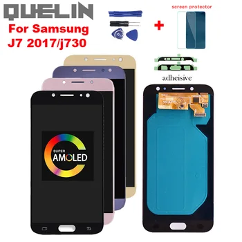 

Original Display For SAMSUNG Galaxy J7 Pro J730 LCD AMOLED 5.5”For SAMSUNG J7 2017 Display Touch Screen Digitizer J730F Pantalla