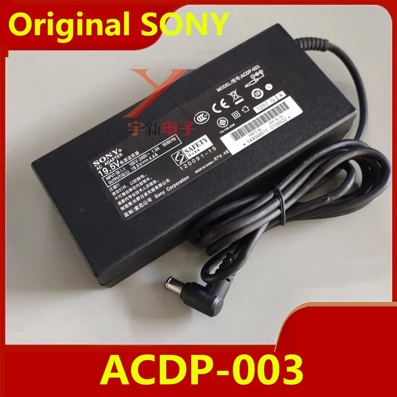 95% ACDP-003 19,5 V 4.4A Мощность адаптер ЖК-дисплей шнур электропитания ТВ зарядное устройство