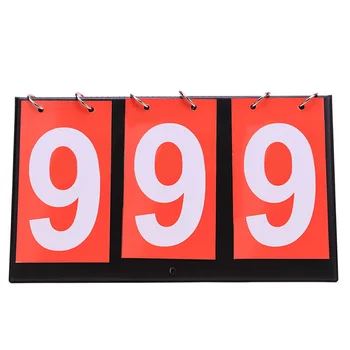 

2/ 3 Digit Portable Table Top Scoreboard Score Flipper Volleyball Basketball