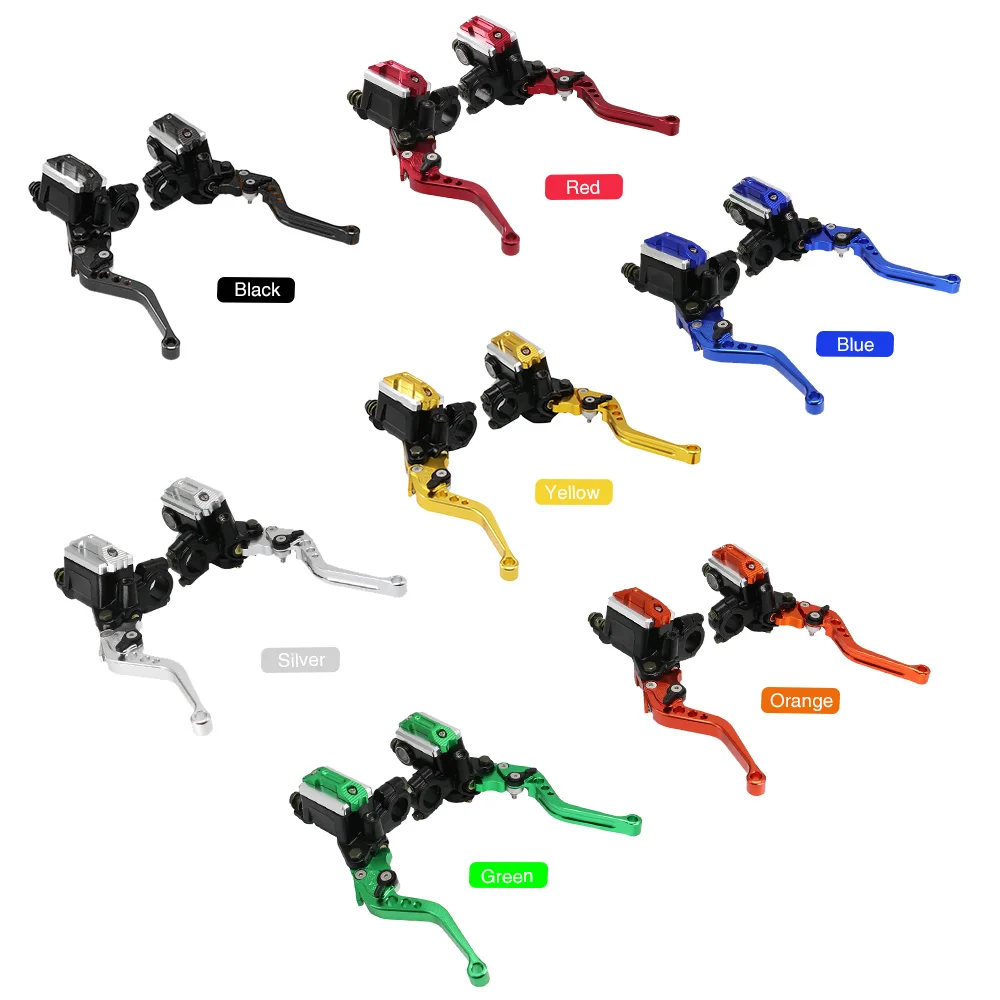 Alconstar- Dirt Bike Handle Accessories Front Brake Lever 50CC-300CC Cylinder Hydraulic Pump Motorcycle Universal Scooter Clutch