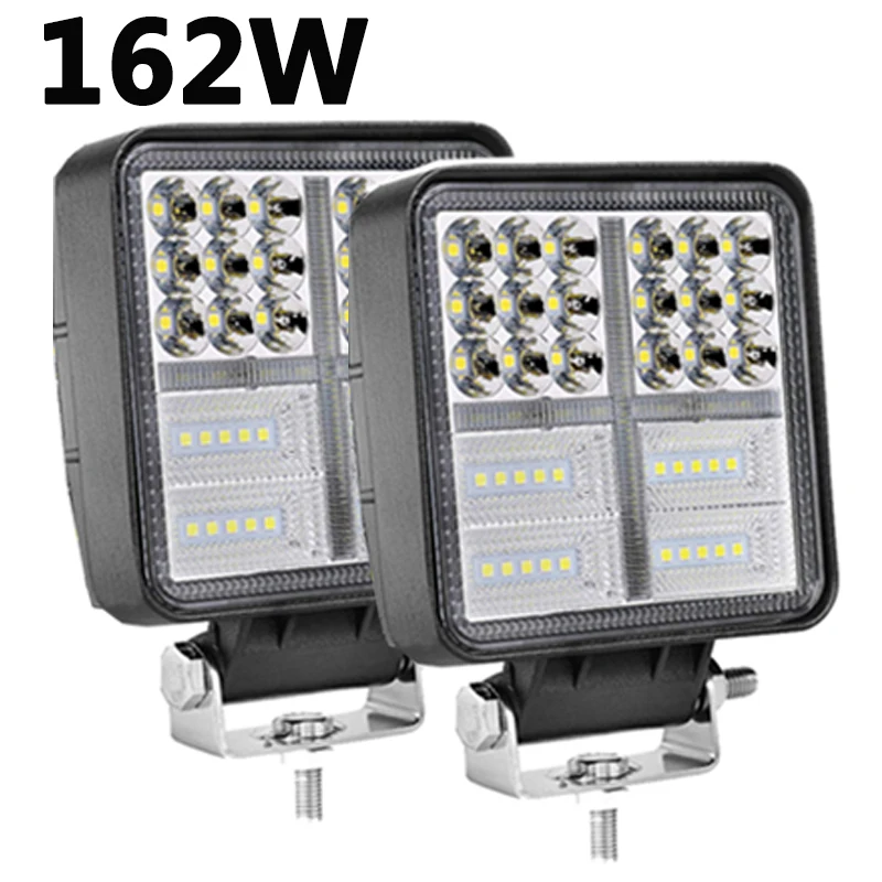 Светодиодный светильник 4 дюйма для внедорожников 2 шт. прожектор