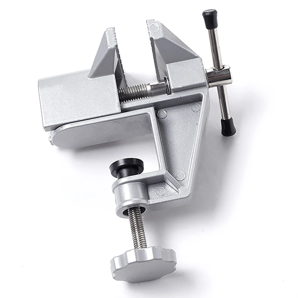Bench Vise Universal Machine Mini Fixed Repair Tool Aluminium Alloy Table Vice Fixed Jaw Screw Firmly Hand Tools